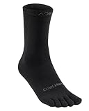 AONIJIE Running Toe Socks Women Men Liner Crew Socks for Hiking Trial Athletic Wicking Anti-Blister