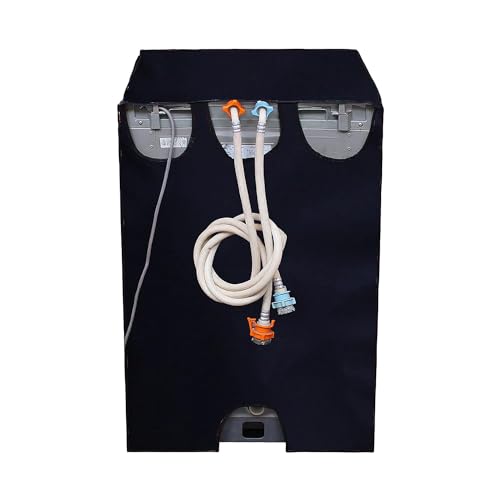 Image of Wings Star Front Load Washing Machine Cover Suitable for Bosch 5.5 kg, 6 kg (50X63X81 CMS, Blue)