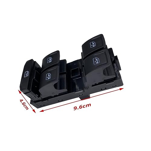 Commande de lève-vitre électrique 5G0959857D pour Golf bouton interrupteur avant gauche - 3