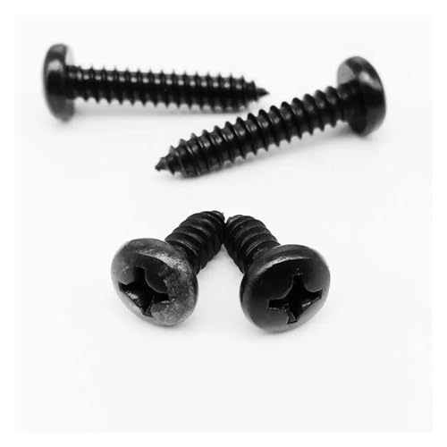 Tornillos autorroscantes M2x25mm 50 piezas acero inox miniatura 5