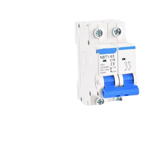 Mini disjoncteur NBT1-63 AC 230/400V 63A pour tableau electrique domestique - 2