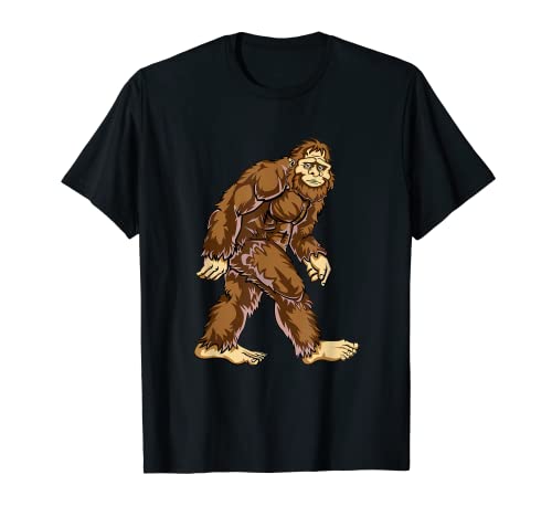 Bigfoot - Camiseta divertida de cazador gruñón para niños Camiseta