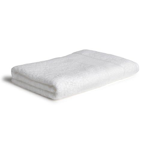 Möve Pure Luxury Duschtuch 80 x 150 cm aus 100% Ägyptischer Baumwolle, Snow