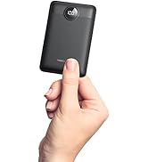 Mini Power Bank, VEEKTOMX 10000mAh USB C Ultra-Thin Portable Charger with 20W PD 3.0, QC, Fast Ch...
