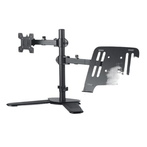 Pince d'extension moniteur double écran T012 pour un bureau de télétravail net