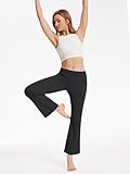 MOVE BEYOND Buttery Soft Women's Bootcut Yoga Pants with 4 Pockets Tummy Control Workout Bootleg Work Pants, Black, L - Image 7