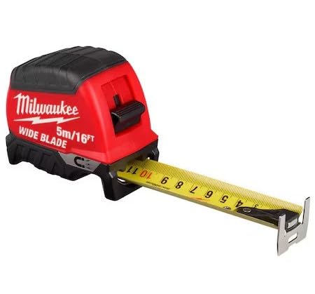 Milwaukee Electric - 5M/16FT Wide Blade Magnetic Tape Measure