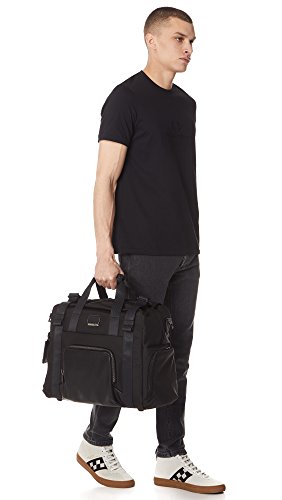 TUMI Men's Alpha Bravo Buckley Duffel, Black, One Size