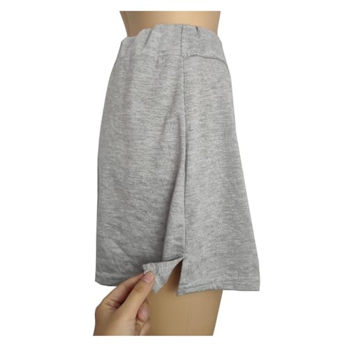 The Hem of Folded Flatbed Sweater is Covered with A Short Skirt White Edges3