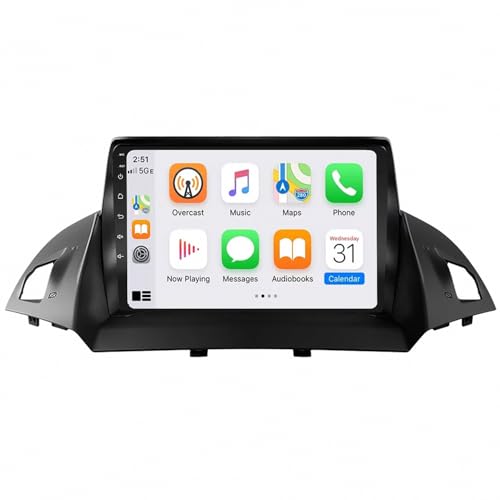 Pantalla Táctil Carplay Coche para Ford Kuga Evita Cables con Android Auto Inalámbrico
