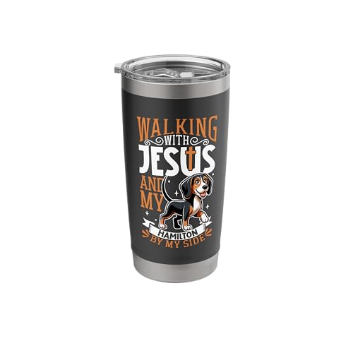Jesus and Dog Hamilton Hound Stainless Steel Tumbler