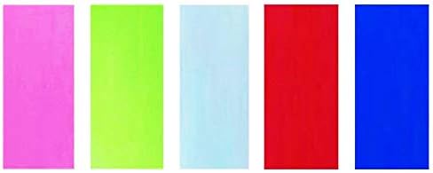 ThreeBulls 100pcs 5 Color 33mm PVC Heat Shrink Tubing Tube for 20700 Battery Shrink Film