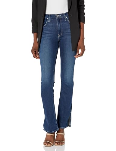 Jean pour femme Hudson Barbara taille haute anti-bâillement pour galber vos jambes