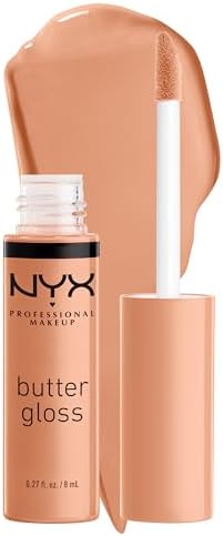 NYX PROFESSIONAL MAKEUP Butter Gloss, Non-Sticky Lip Gloss - Fortune Cookie (True Nude)