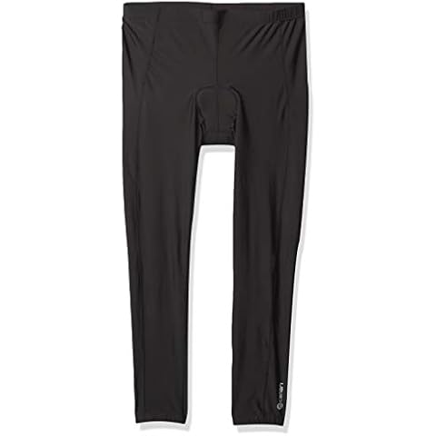 CANARI Cyclewear Men's Pro Elite Tight Cycling Compression Tights, Small, Black Cover