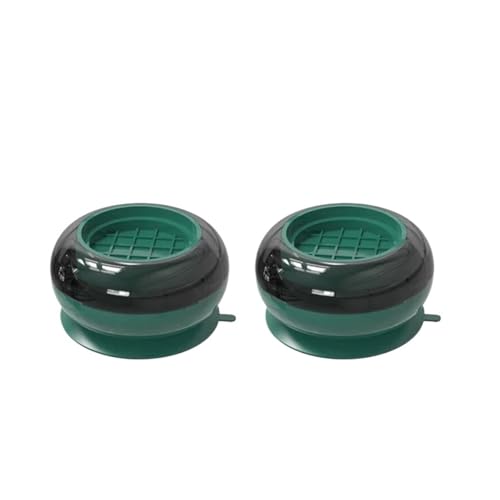 Almohadillas Antivibración Universales For Lavadora, Alfombrillas De Goma Silenciosas For Refrigerador, Base Elevadora For Muebles(2PCS-Green)