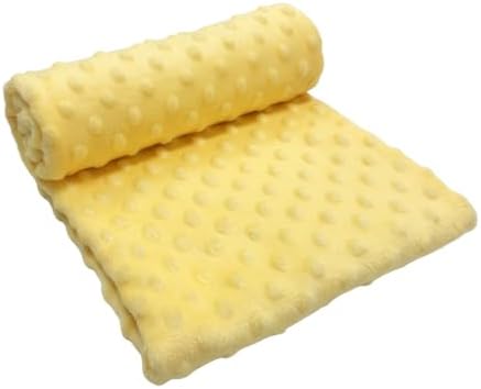 Manta Bebê Cobertor Pipoquinha 80x80cm Simples Macia Quentinha (A...