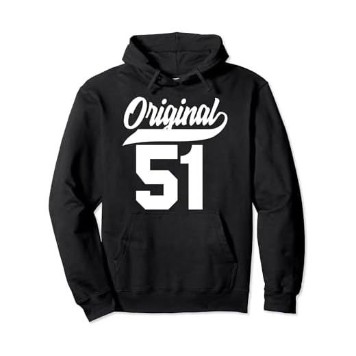 Regalo de 72 cumpleaños Chicos Chicas Original Nacido 1951 Sudadera con Capucha