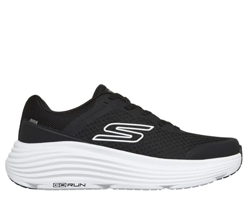 Skechers Skechers Men's Max Cushioning Endeavour Sneaker, Black/White, 10.5
