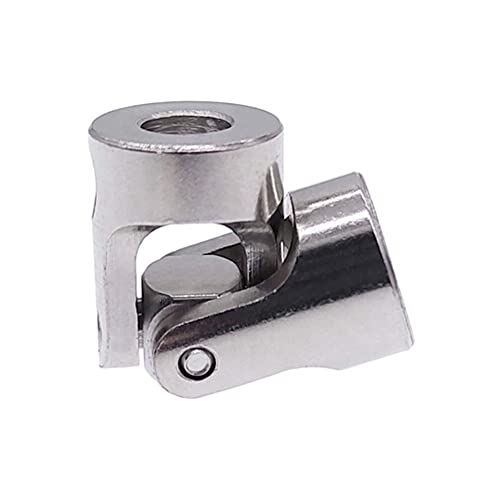 CENPEK 5 Stück 4 mm bis 5 mm Bohrung Motorwellenkupplung Universalgelenk Verbinder mit Set Schrauben für RC Boot Auto