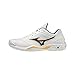 Produktbild Mizuno Herren Wave Stealth V Shoes, White/Black/Lemon Chrome, 42.5 EU