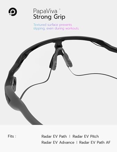 Image of Replacement Nose Pads & Ear Socks Rubber Kits for Oakley Radar EV Path OO9208 / Radar EV Pitch OO9211 Sunglass