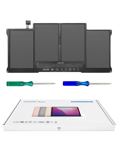 ASMARK Macbook Air A1466 バッテリー 交換 適用 13インチ A1369(2010,2011) A1466(2017,2015,2014,2013,2012) A1377/A1405/A1496 バッテリー 13-inchのサムネイル