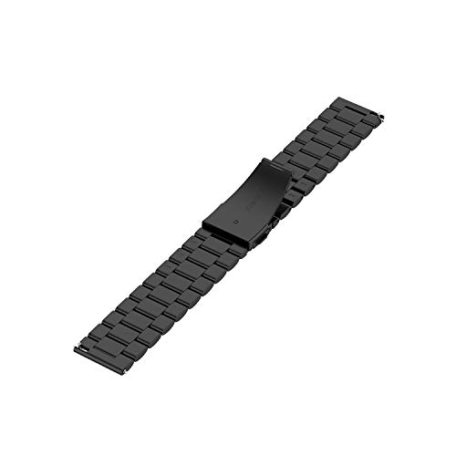 Ruentech Band Compatible For Sunkta K52/Foxbox K52/Lige K52/Linwear K52/Eigiis K52 Smart Watch Bands, Replacement Stainless Steel Strap Adjustable Metal Wristbands For K52 Military Smartwatch thumb #2