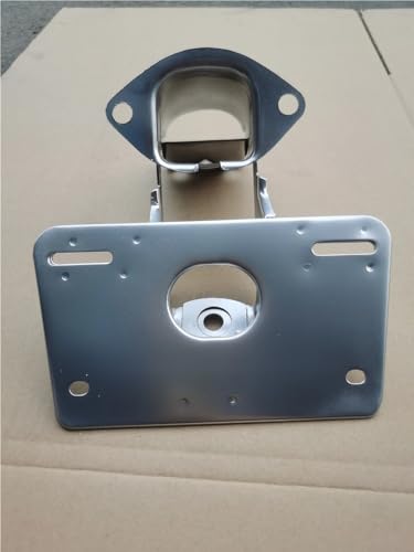 Feu arrière et support argent pour moto CT70 1974 - 4