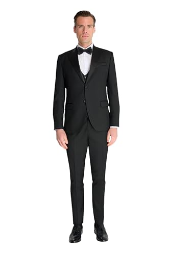 Smoking 3 pièces Edina Carter & Jones costume haut de gamme laine