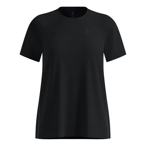 Maillot de course Odlo Zeroweight running d'été en ville noir
