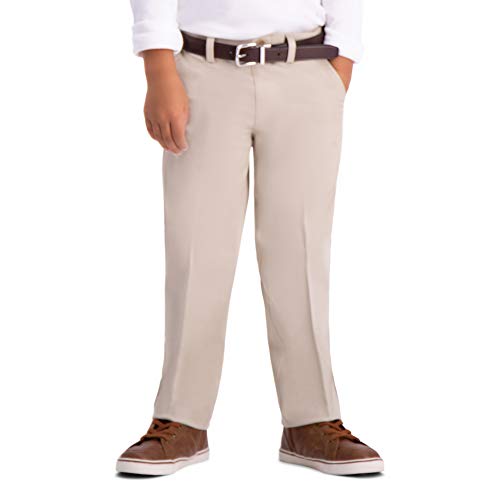 Haggar Little Boy's Regular 4-7 Premium No Iron Khaki Pant