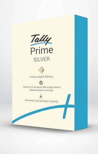 Image of TallyPrime Silver - Lifetime license for Single user /PC - Accounting, GST, Invoice, Inventory, MIS & more (No CD. E-mail delivery in 2 hours)