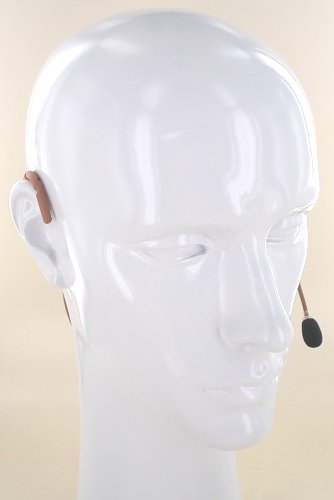 Av-Jefe Avl623 Cocoa/Caramel/Brown Color Professional Mini Sweat Resistant Headset Microphone For Sennheiser Wireless Systems. New Ergonomic, Flexible Frame, Easily Adjust To Fit #TOP4
