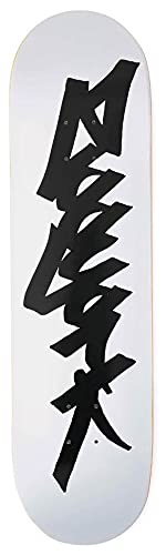 Zoo YorkOG 95 Tag White/Black Pro Skateboard Deck - 8.0"