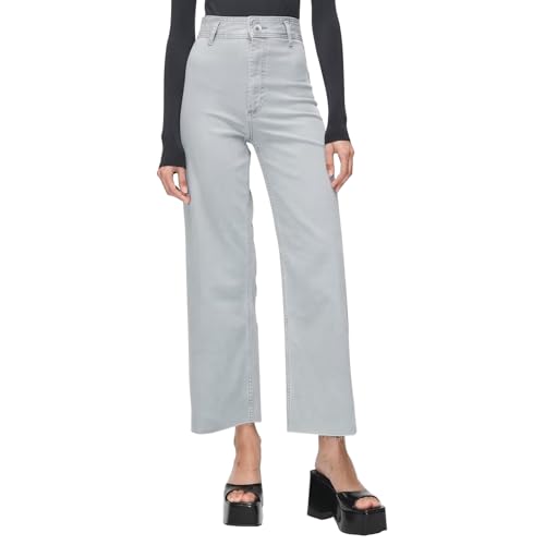 Women's Wide Leg Jeans High Waisted Stretchy Trendy Casual Versat...