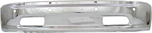 Garage-Pro Front Bumper Compatible for RAM 1500 P U 2014-2018 Lower Chrome 2 Piece with PAS and Fog Light Holes All Cab Types