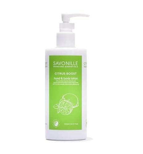 Savonille Skincare Essentials Hand And Body Lotions, 300G (10.14 Oz), With Premium Licorice Extracts And Coconut-Derived (Mct) Oil To Gently Hydrate And Moisturize Skin, Perfect For Everyday Use (Citrus Boost Hand And Body Lotion) #TOP2