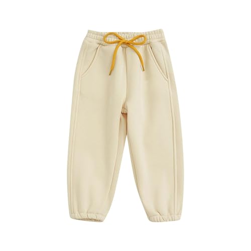 Toddler Boys Sweatpants Casual Drawstring Elastic Waist Athletic Jogger Pants Soft Comfy Sweatpants for Little Girls