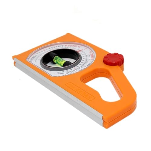 AURVIX - AURVIX Inclinomètre Instrument de Mesure Pente Multifonctionnel for Le génie Civil et Les travaux publics : Niveau à Bulle(Without Magnetic)