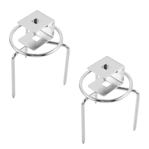 Gogogmee Rotating Roast Chicken Forks Set Stainless Steel Air Fryer Forks Large Grill Rotisserie Easy to Assemble Ideal for BBQ