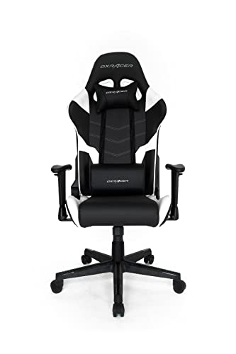 Preisvergleich Produktbild DXRacer P-Serie, Gaming Stuhl, OH-PF188 (schwarz-weiß)