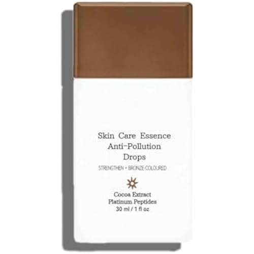 Bronzer Drops for Face & Body | Self-Tanning Peptide Serum with Anti-Aging & Anti-Pollution | Vegan Liquid Bronzer Drops, Cruelty-Free, Streak-Free Natural Glow