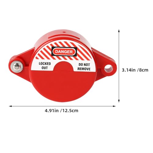 Verrouillage de vanne réglable 25-64 mm acier kit consignation vanne - 3