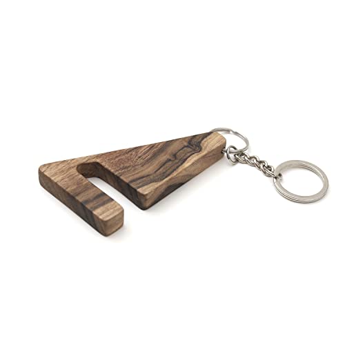 Handyständer aus Holz - Niedlicher Schlüsselanhänger - Handyhalter und Niedlicher Handyständer - Kompatibel mit Allen Geräten von 7 bis 9 mm Dicke - Desktop-Smartphone-Halterung Cover
