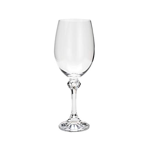 Bohemia CJ 6 TAÇAS CRISTAL ECOLÓGICO P/VINHO TINTO ELISA 350ml