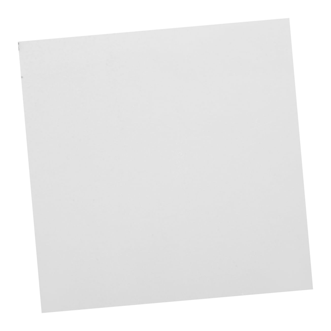 Sous-verres carrés céramique blancs vierges pour peinture et projets DIY artistiques Housoutil