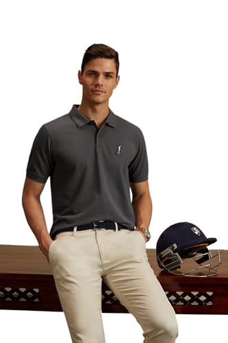 Image of Peter England Men's Cotton Regular Fit T-Shirt