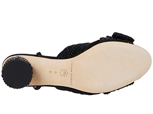 Image of Loeffler Randall Women's Dahlia Pleated Bow Heels with Ankle Strap