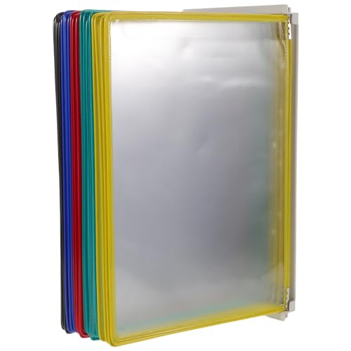 Présentoir mural A4 avec 20 pages PVC pour optimiser l'espace